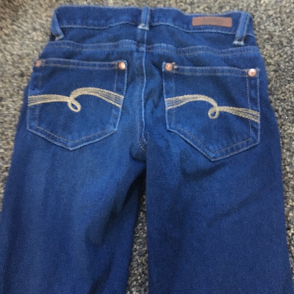 Girls justice bootcut jeans size 7
